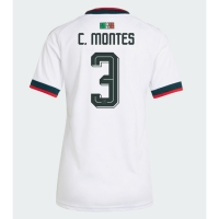 Dres Mexiko Cesar Montes #3 Preč pre Ženy MS 2026 Krátky Rukáv